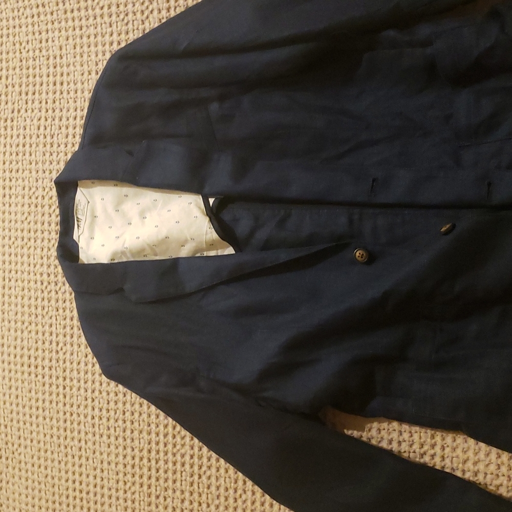 Linen suit jacket